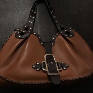 Jimmy Choo leather satchel purse